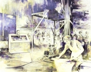 Hide & Seek 5 150 x 190 cm oil on canvas 2016