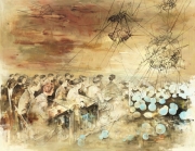 Hide & Seek 6 135 x 175 cm oil on canvas 2016