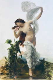 Armin Völckers "Aurora Bird" (nach Bouguereau ) 180 x 120 cm, oil on canvas  2020