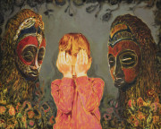 4 / 8 -The tormented kid- 80 x 100 cm oil on canvas 2023