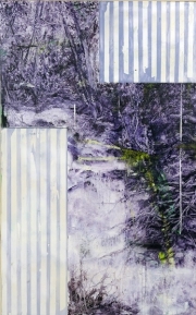 „Die Zeugen der Zukunft“ oil on paper  160 x 110 cm 2020
