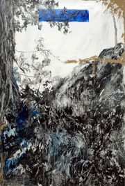 Into the Light 117 x 79 cm  oil on paper  2022