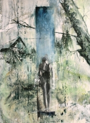 Into The Cold 150 x 110 cm oil on canvas  2018