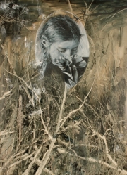 Blümchen 150 x 110 cm oil on canvas  2018