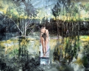 Sonn - Abend 160 x 200 cm oil on canvas 2019