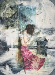 Der Geschmack vom Schnee 150 x 110 cm oil on canvas 2018