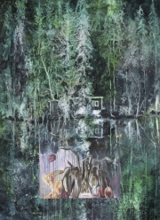 Rotten 150 x 110 cm oil on canvas 2018