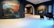 exhibition view Juan Miguel Pozo "Die Zukunft war ein Ort" at janinebeangallery