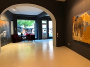 exhibition view Juan Miguel Pozo "Die Zukunft war ein Ort" at janinebeangallery