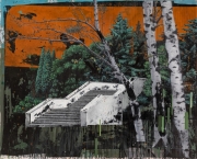 Juan Miguel Pozo "Via lucis"  199 x 249 cm acrylic on canvas 2015/16
