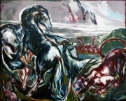 Martnin Stommel "Day 6" 210 x 260 cm oil on canvas 2019