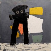 MASCH | NIGHT WALK | oil on canvas | 60 x 60 cm 2024