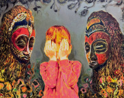 Armando Marino | The Tormented Kid | oil on canvas | 100 x 80 cm 2023