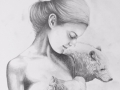 Anna Borowy Drawings 70 x 50 graphite on Arches France paper