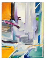 Florian Fausch -o.T. 05- 100 x 80 cm oil on canvas2022