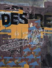 Juan Miguel Pozo -Desire- 89 x 117 cm acryl on canvas 2023
