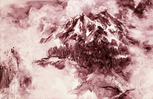 Arny Schmit "Zum Greb" 60 x 90 cm60 x 90 cmoil on paper 2021