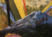 Juan Miguel Pozo „Terapia“ acrylic on canvas  100 x 140 cm 2020