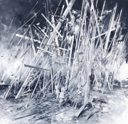 Utopia 05, 2017, oil on canvas, 155 x 160cm