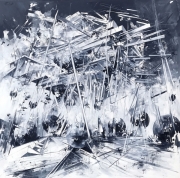 Utopia 06 , 2017, oil on canvas, 195 x 200 cm