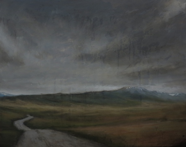Maxwell Dunlop "Plateau" 40 x 50 cm oil on canvas 2020