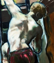 Martin Stommel  "Achaier" 73 x 61 cm 2017