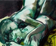 Martin Stommel "Liebespaar" oil on canvas 50 x 60 cm 2020