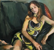 "Portrait of a young woman"  81 x 87 cm oil on canvas 2016