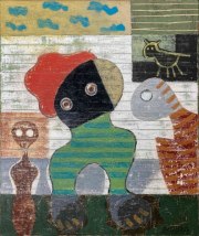 DELIGHTFUL COMPANY oil on canvas 60 x 50 cm 2025