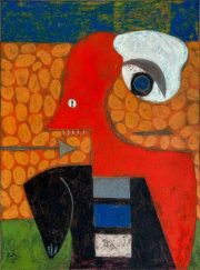MASCH THE OTHER ME oil on canvas 80 x 60 cm 2025
