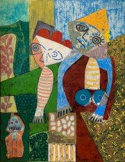 SUMMER LOVE, oil on canvas, 120 x 100 cm, 2023