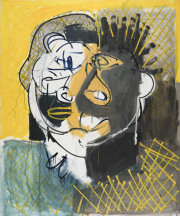 -Race- acrylic on canvas 150 x 180 cm 2024