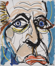 Max Giermann -Klaus- acrylic on canvas 120 x 100 cm 2021