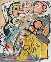 -o. T. - acrylic on canvas 150 x 180 cm 2025