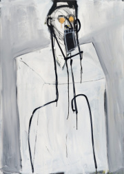 -ohne Titel- acrylic on canvas 140 x 100 cm 2025