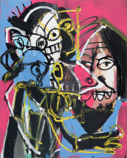 -Condo Mit Motiv- 80 x 100 cm acrylic on canvas 2025