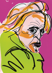 -Kinski 2- Seriegraphy 98 x 68 cm 2020