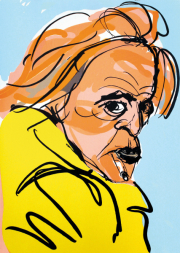 -Kinski 3- Seriegraphy 98 x 68 cm 2020