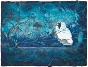 La dance de la vie oil and acrylic on canvas 30 x 40 cm, 2024