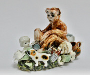 Beate Hoeing -little monkey- ceramic 17 x 23 x 16 cm