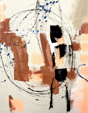 Hannah Jones -Little One Lost- 50 x 40 cm acrylic on canvas 2024
