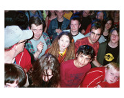 Nick Zinner -April 04 Cologne- from the series “Crowds” (2003–2004), archival pigment print from analogue positive, aluminium behind Acrylic glass (Diasec), 100 × 150 cm, edition of 2