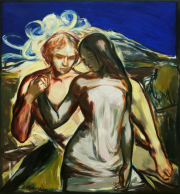 „Perse“   oil on canvas  140 x 120 cm 2022