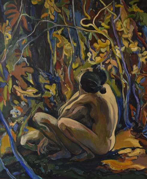 "Together"  oil on canvas 150 x 130 cm 2020