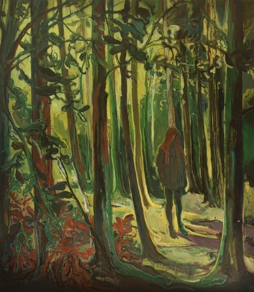 "Forest"  oil on canvas 170 x 150 cm 2018