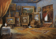-Creation- 50 x 70 cm  oil on canvas 2023