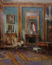 -Reflection- 80 x 100 cm   oil on canvas 2023