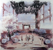 „Pooltime VI“ Öl und Acryl auf Leinwand / oil and acrylic on canvas 160 x 170 cm 2014