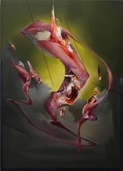 Fabio La Fauci FIGURE N. 37 110 X 80 cm oil on canvas