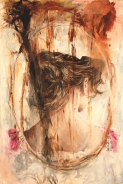 Arny Schmit Shitstorm 120 x 80 cm oil on can vas 2016